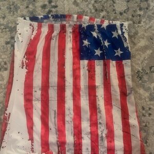 Lot of 2 XL tube tops- get ready for warm weather American Flag and yellow